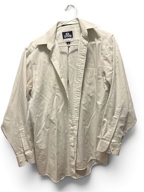 Stafford Men's Long-Sleeve Dress Shirt - White